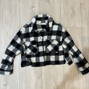 ZARA flannel jacket